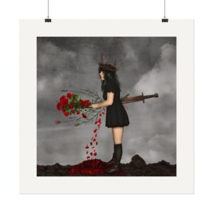 Love Unrequited | Textured Watercolor Matte Art Print