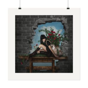 The Table | Textured Watercolor Matte Art Print