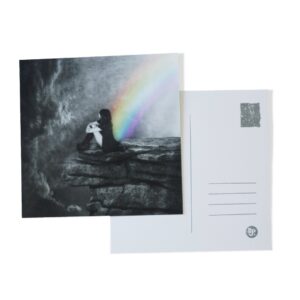 Light Out Of Sight (B&W) | Mini Art Print